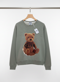 Moschino - Cotton - Sweatshirt – Gray – Size XL