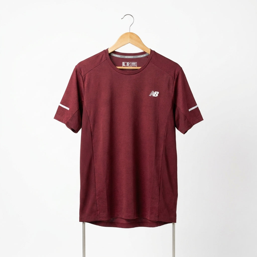 New Balance - T-Shirt – Maroon – Size S