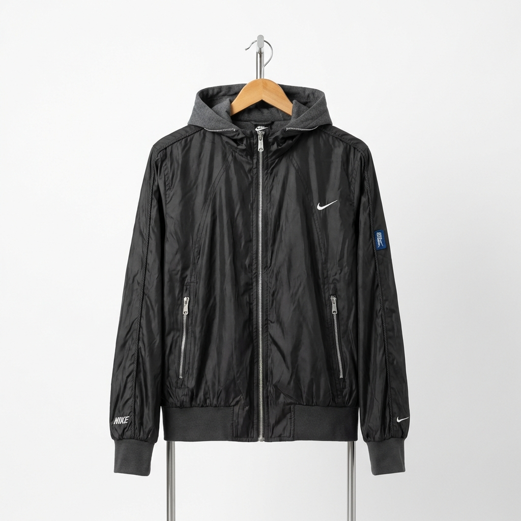 Nike - Double Face - Jacket – Gray  – Size M