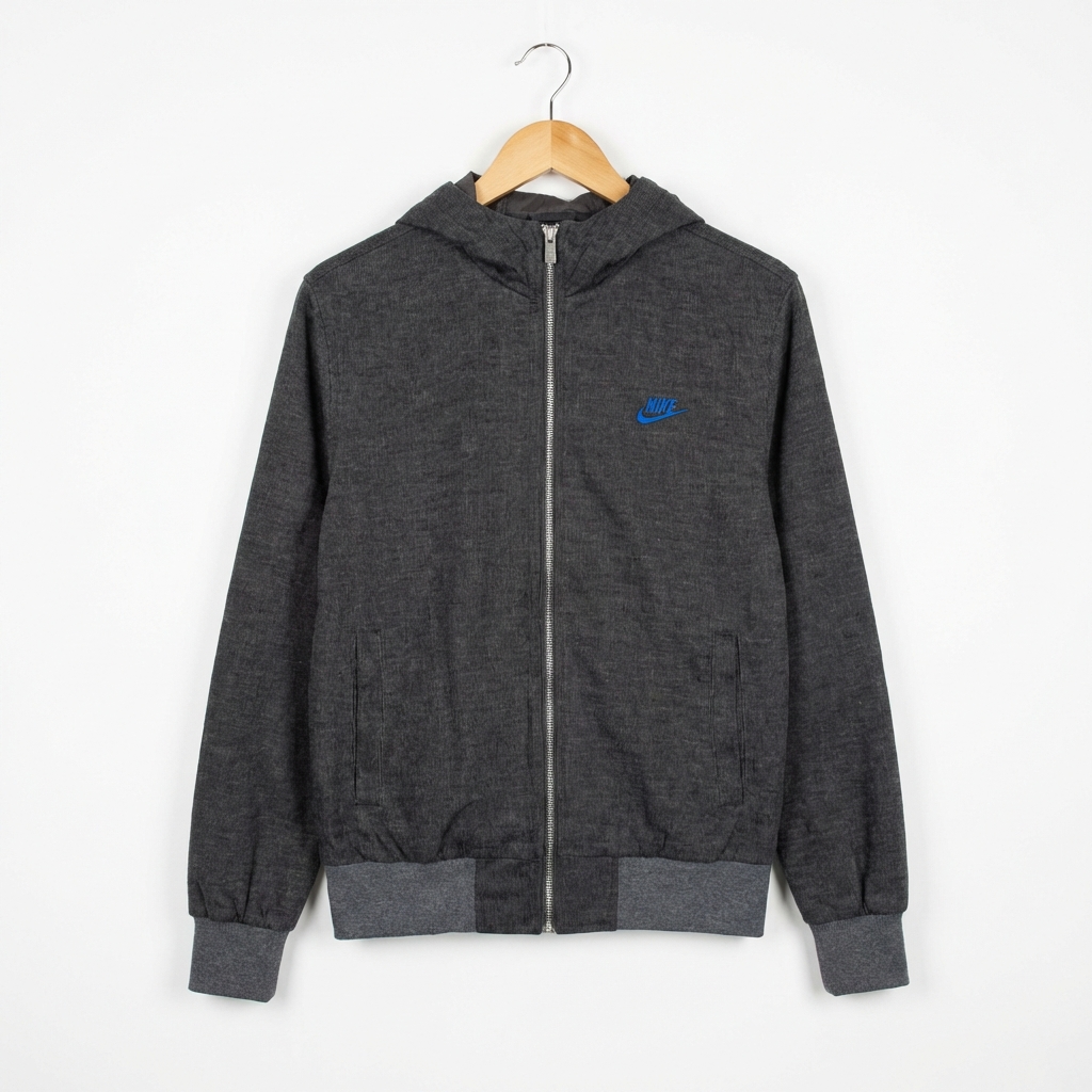 Nike - Double Face - Jacket – Gray  – Size M