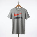 Nike - Cotton - T-Shirt – Gray – Size L