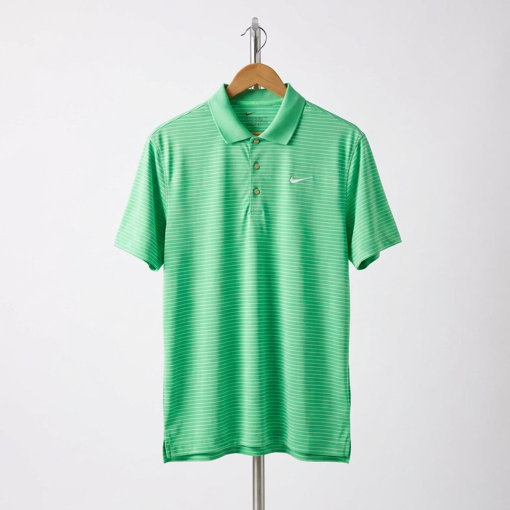 Nike - Polo Shirt – Light Green – Size L Fits M