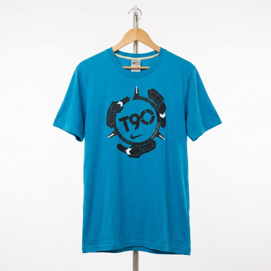 Nike - Cotton - T-Shirt – Blue – Size M