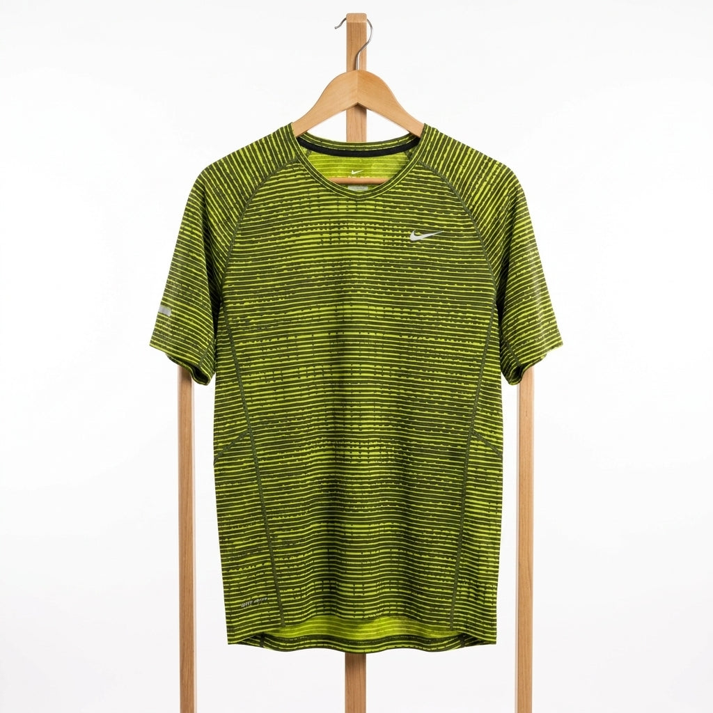 Nike - Sports Shirt – Lemon Green – Size M