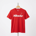 Nike - Cotton - T-Shirt – Red – Size M