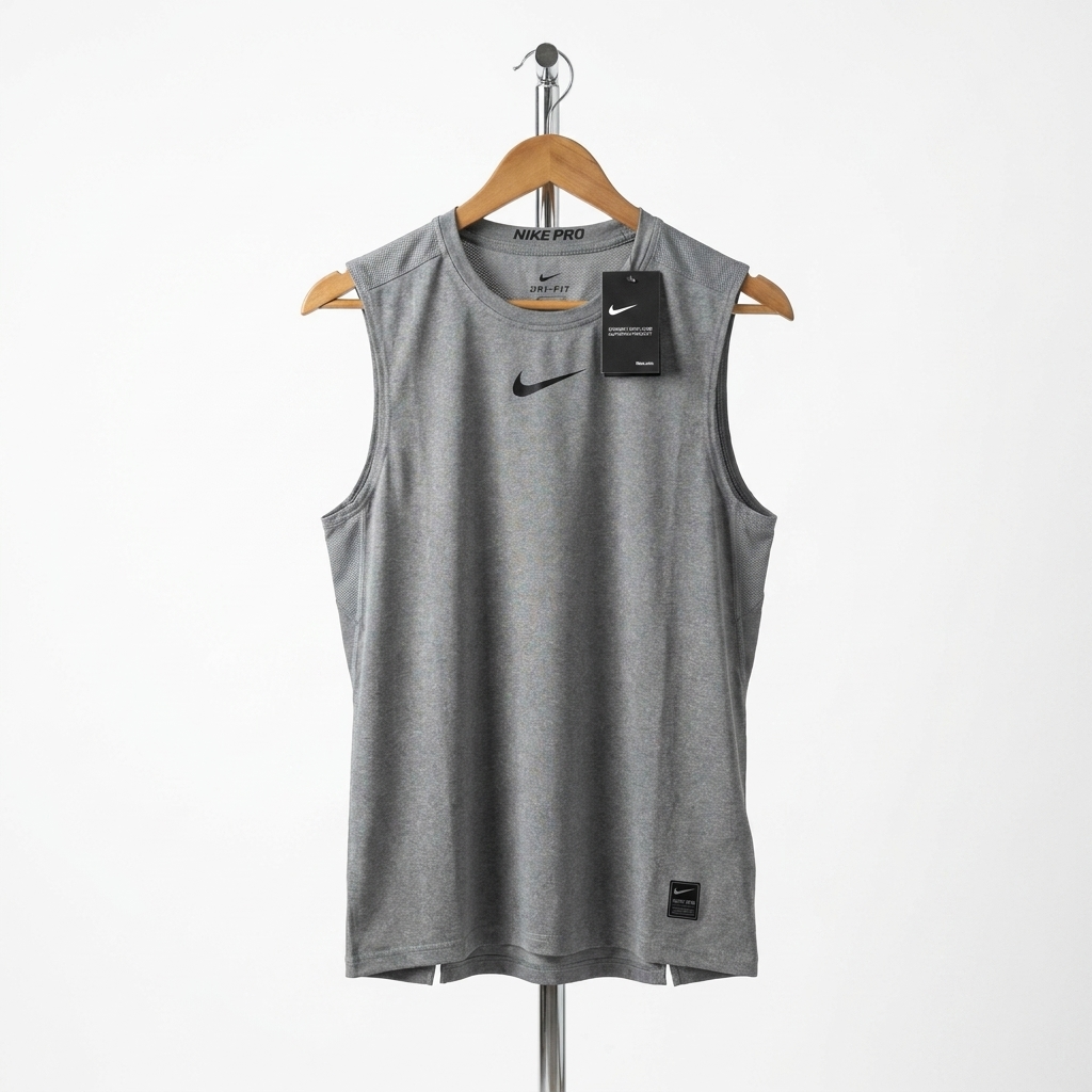 Nike - T-Shirt – Gray – Size S