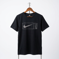 Nike - Cotton - T-Shirt – Black – Size XS