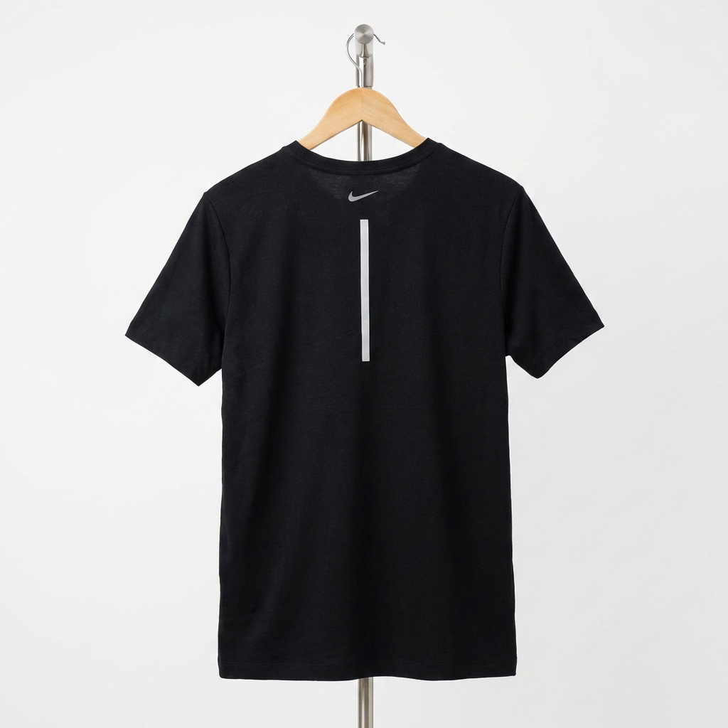 Nike - Cotton - T-Shirt – Black – Size XS