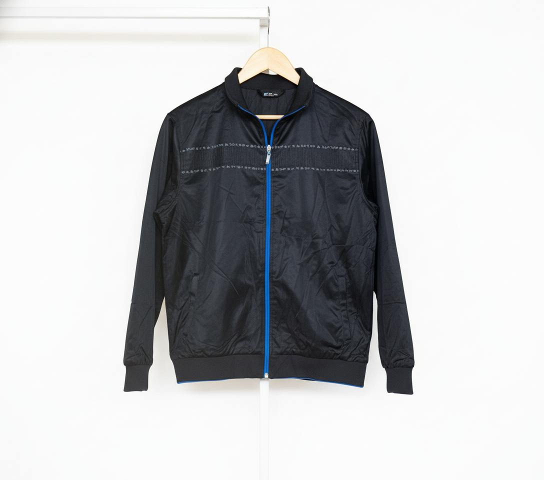 Nike - Sport Jacket – Double Face - Blue – Size L