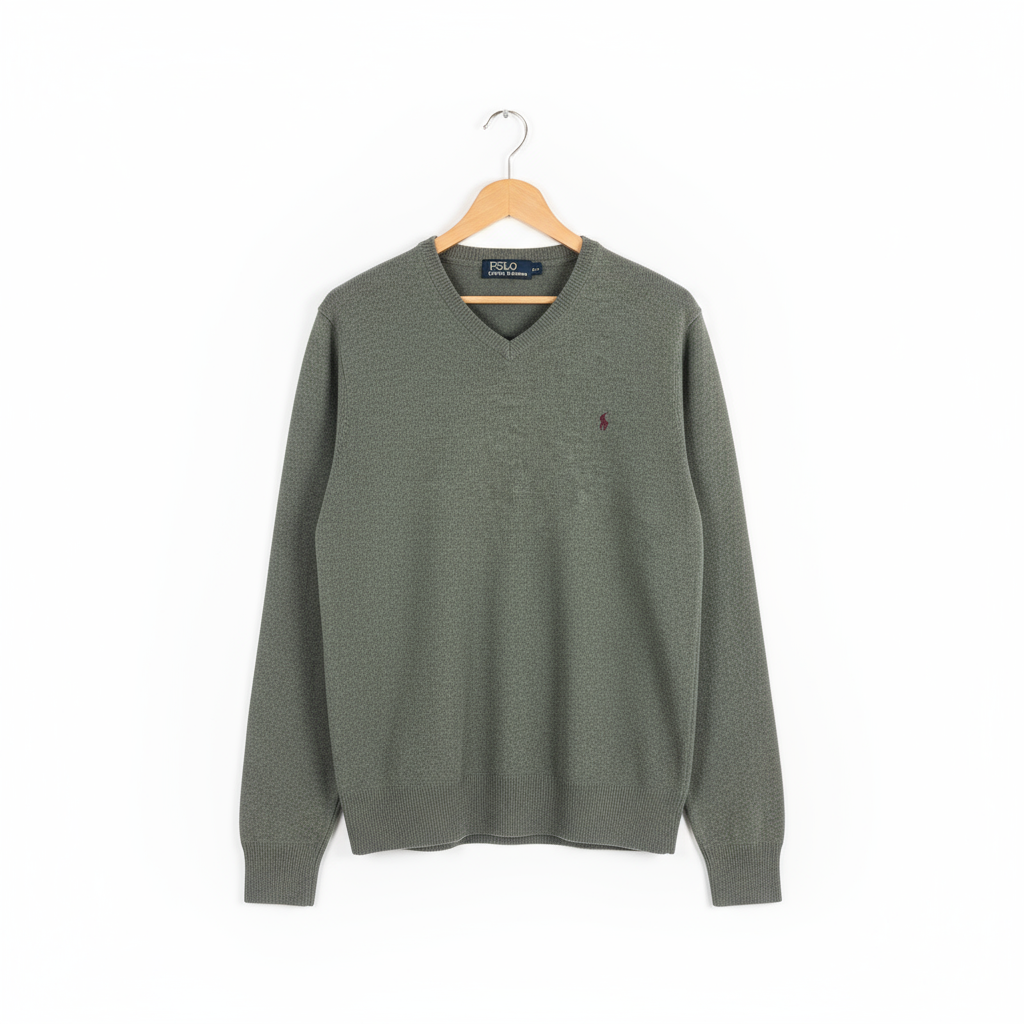 Polo Ralph Lauren - Knitwear – Olive Green – Size M