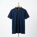 Piere Cardin - Cotton - Polo Shirt – Navy – Size L Fits M