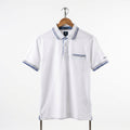 Piere Cardin - Cotton - Polo Shirt – White – Size L