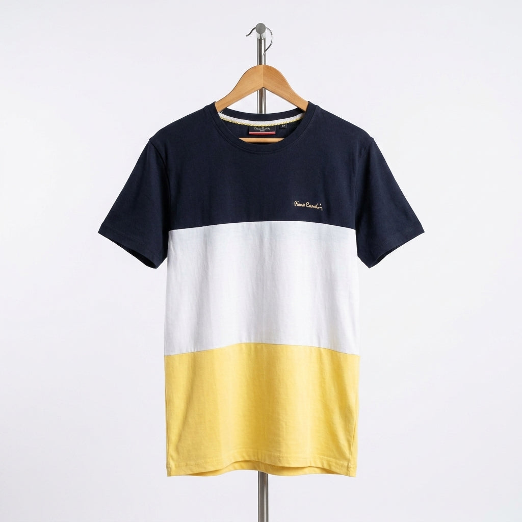 Piere Cardin - Cotton - T-Shirt – Multicolor – Size M