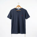 Piere Cardin - Cotton - T-Shirt – Navy – Size L