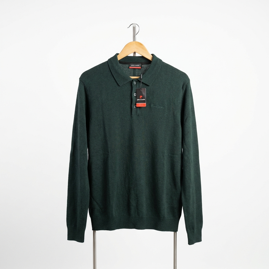 Pierre Cardin - Knitwear – Olive Green – Size L