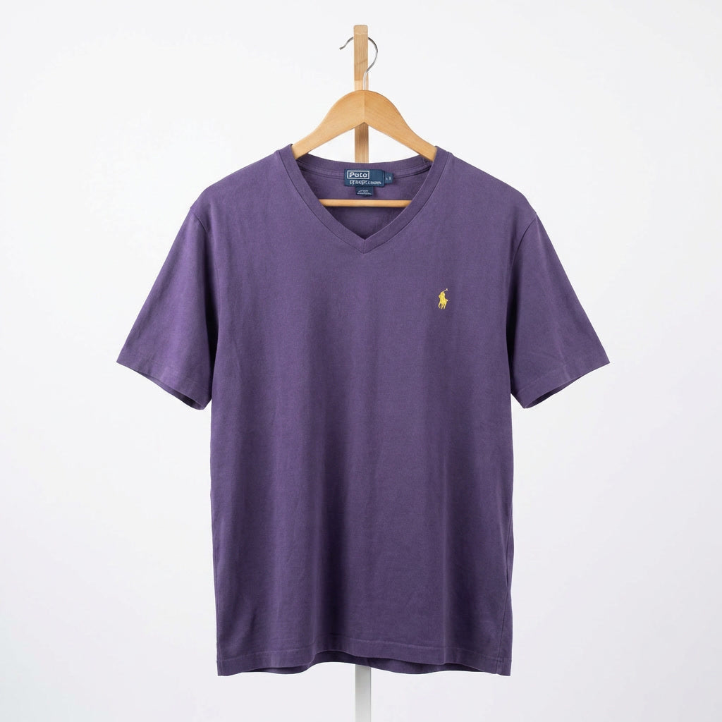 Polo Ralph Lauren - Cotton - T-Shirt – Purple – Size L