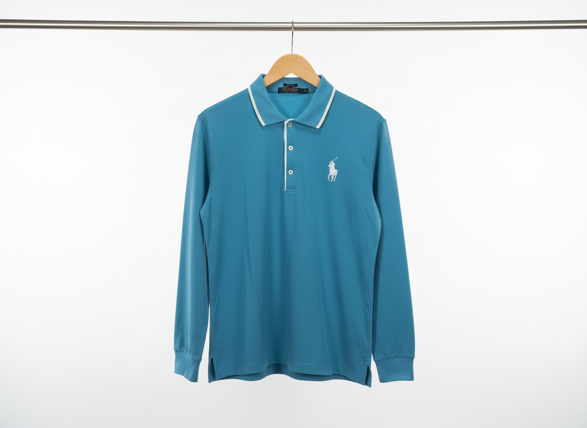 Polo Ralph Lauren - Cotton - Polo-Shirt – Baby Blue – Size XL