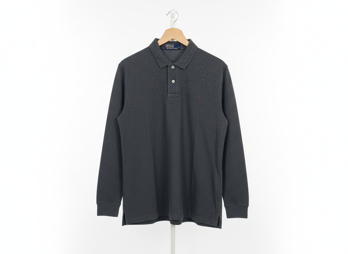 Polo Ralph Lauren - Cotton - Polo-Shirt – Gray – Size M