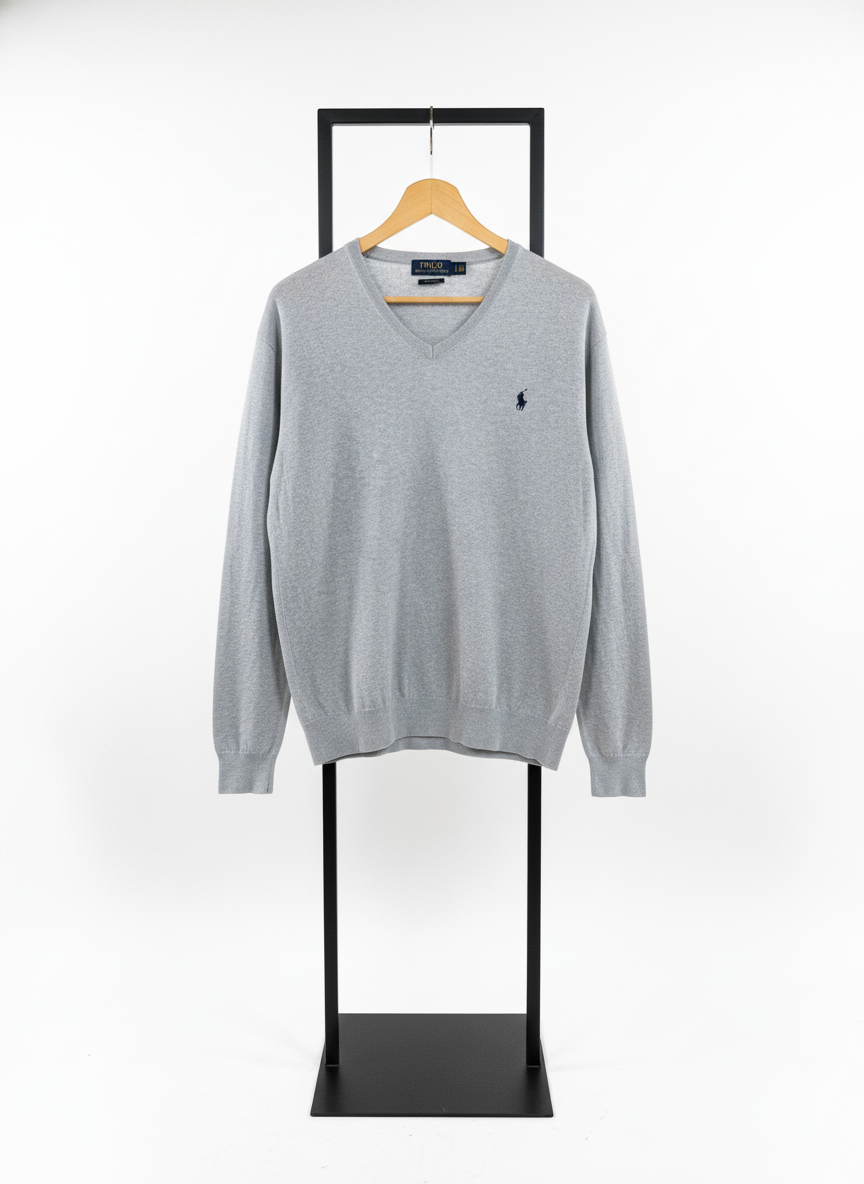 Polo Ralph Lauren - Knitwear – Gray – Size XL