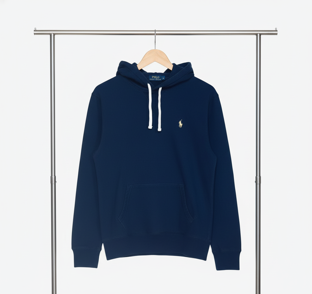 Polo Ralph Lauren - Hoodie – Navy Blue – Size M