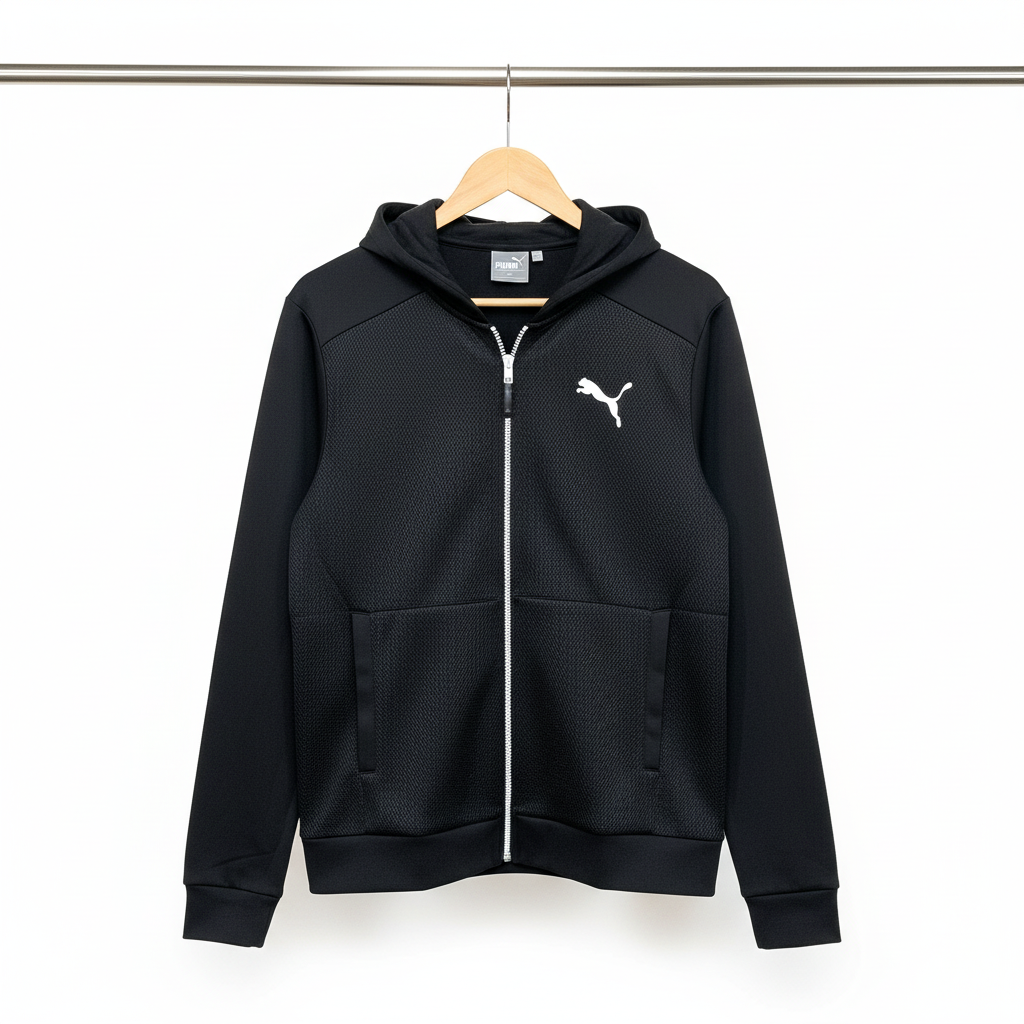 Puma - Hoodie – Black – Size XXL