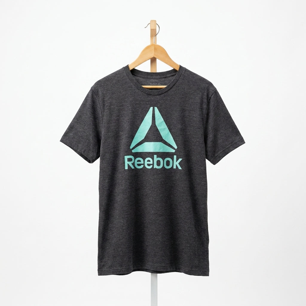 Reebok - Cotton - T-Shirt – Dark Gray – Size XL
