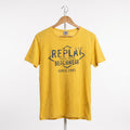 Replay - Cotton - T-Shirt – Yellow – Size XL fits M