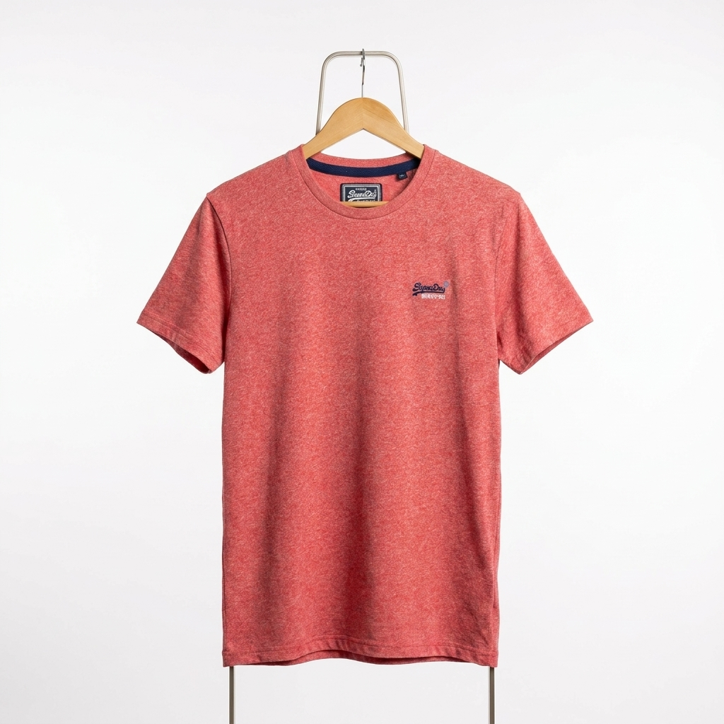 Superdry - Cotton – T-Shirt - Light Pink – Size L Fits M