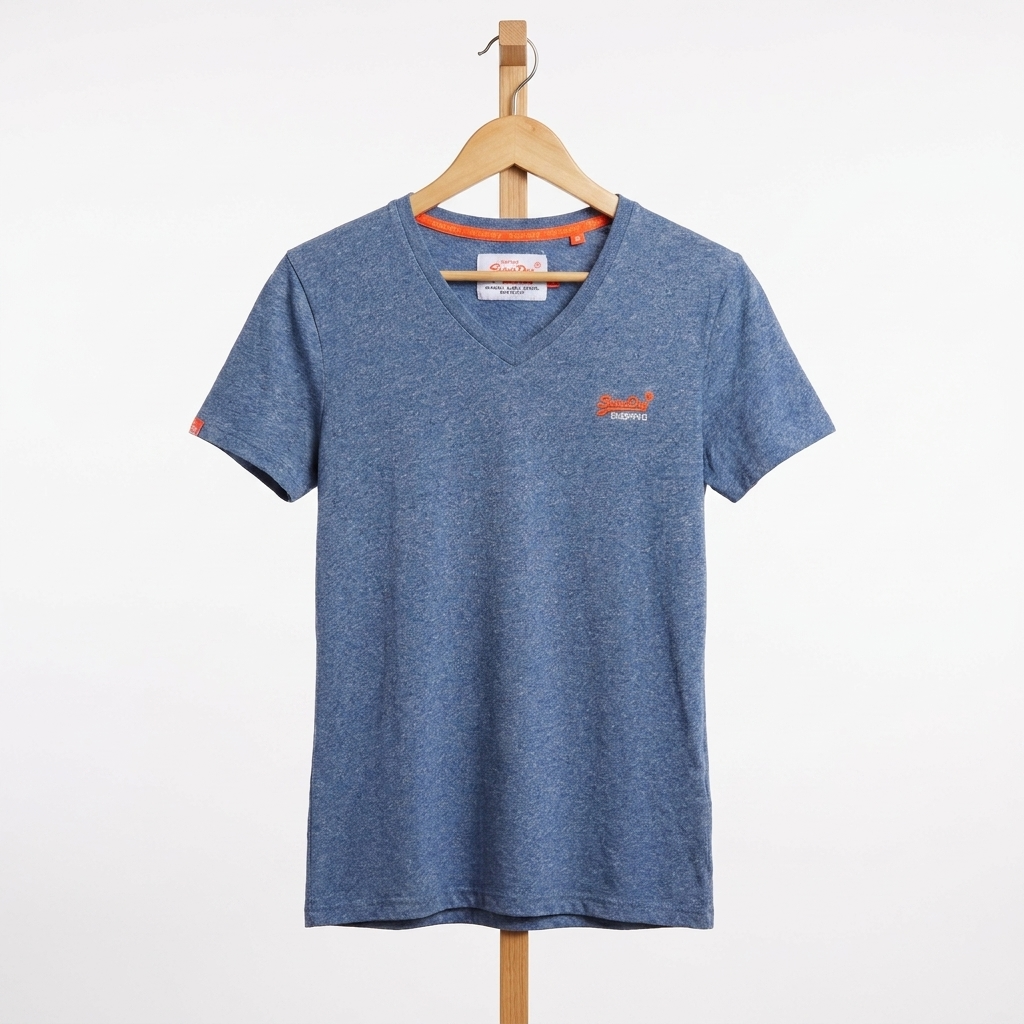 Superdry - Cotton – T-Shirt - Blue – Size S