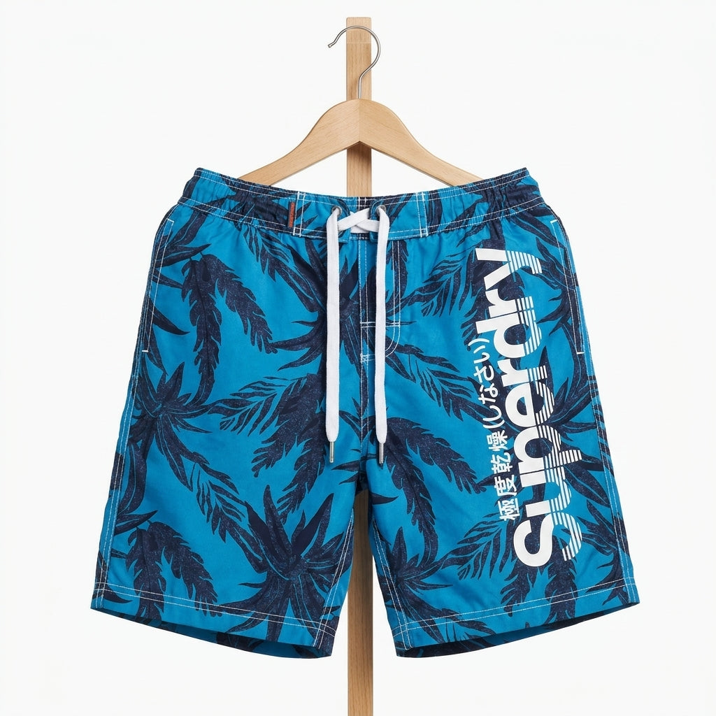 Superdry - Swimming Shorts – Blue – Size M