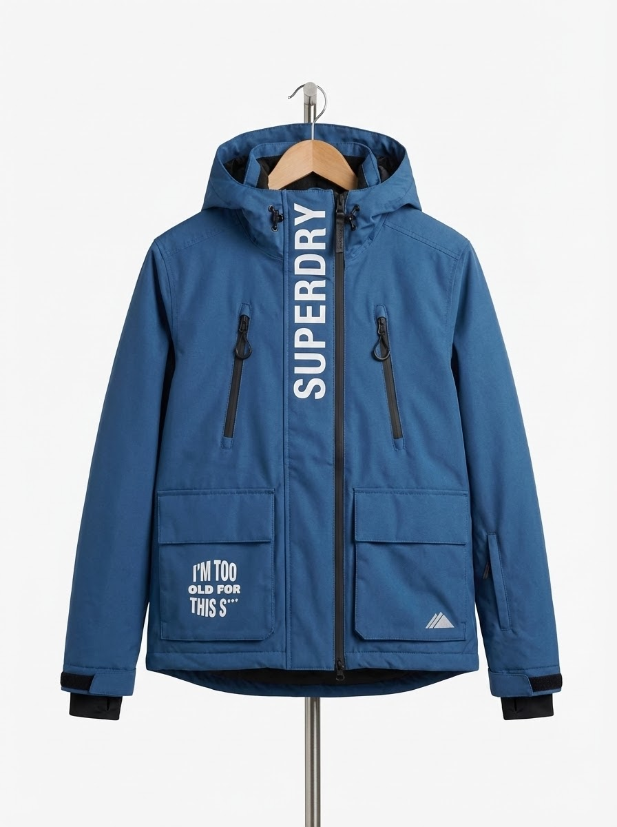 Superdry - Jacket – Blue – Size M