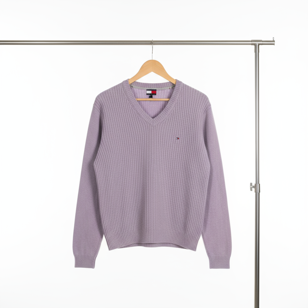 Tommy Hilfiger - Knitwear – Light Purple – Size L