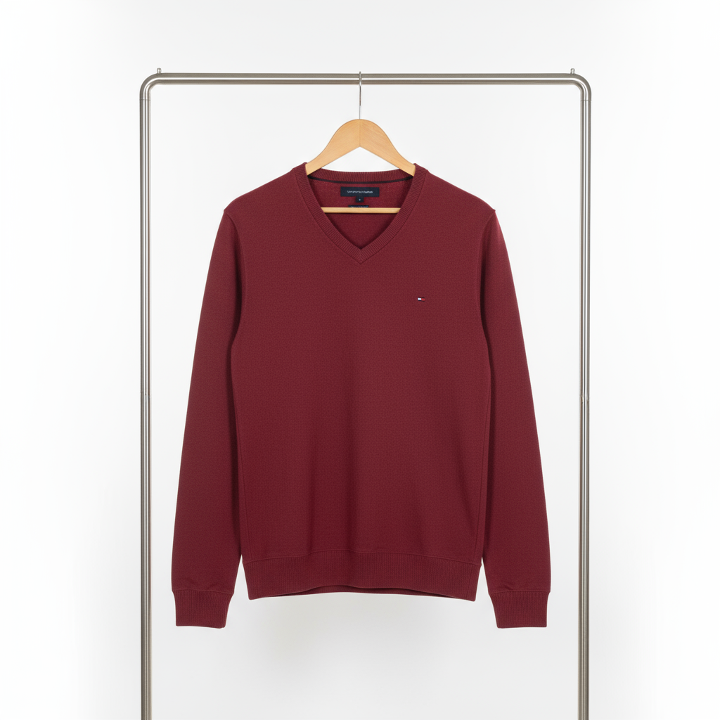 Tommy Hilfiger - Knitwear – Dark Red – Size M