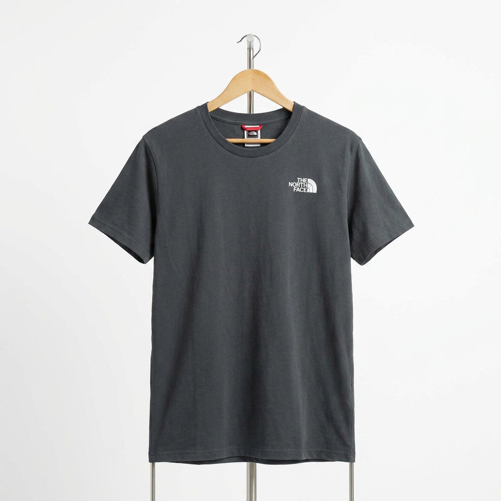 The North Face - Cotton - T-Shirt – Dark Gray – Size M