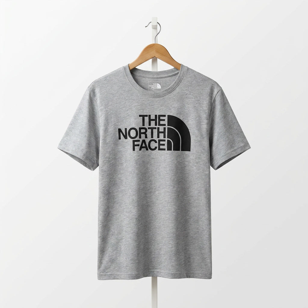 The North Face - Cotton - T-Shirt – Gray – Size M