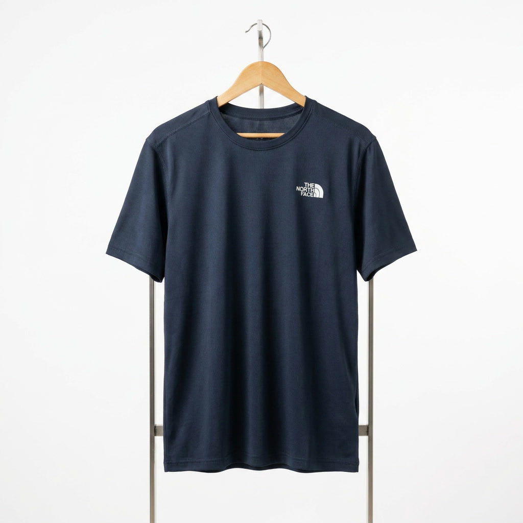 The North Face - Cotton - T-Shirt – Navy– Size S