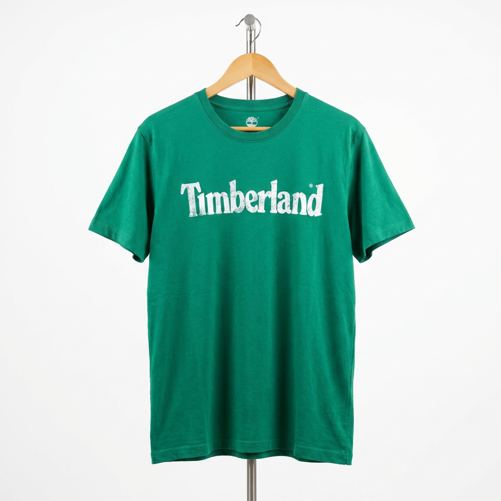 Timberland - Cotton - T-Shirt – Green – Size L