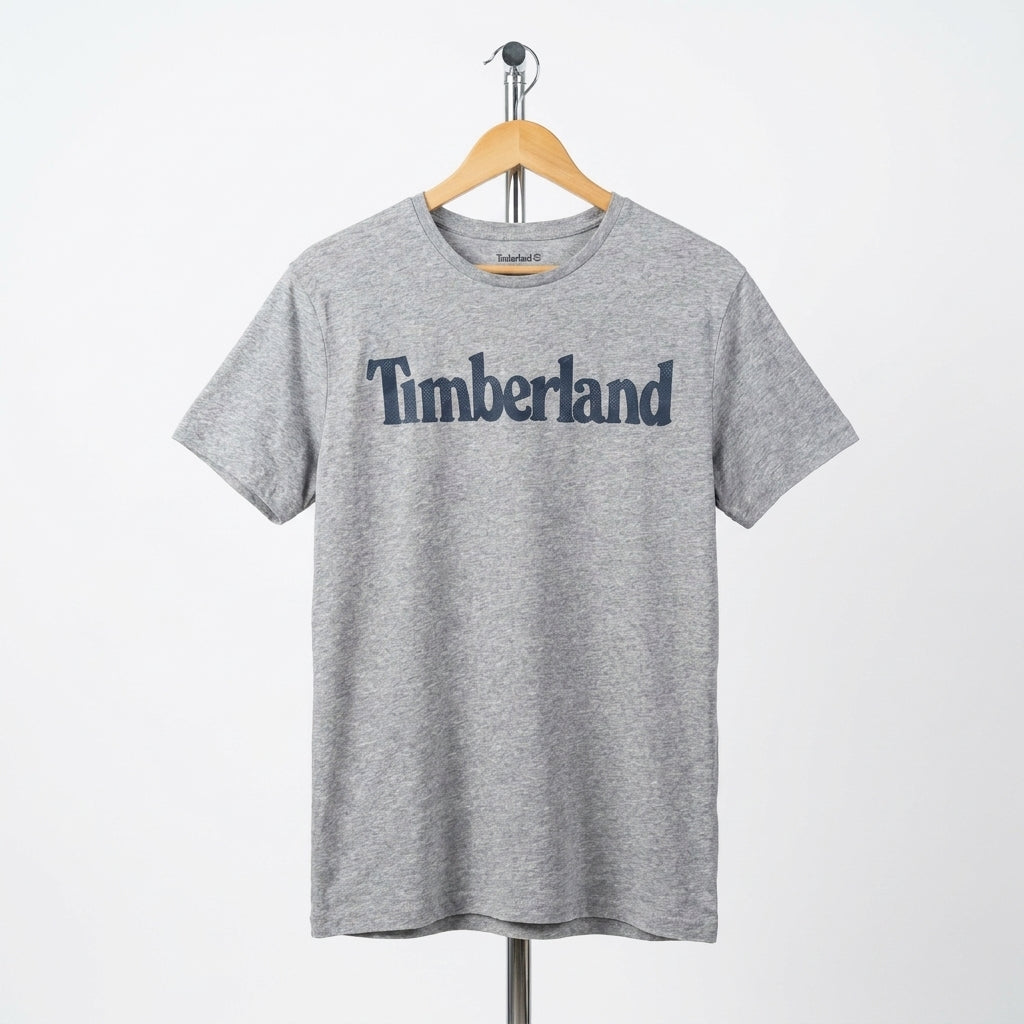 Timberland - Cotton - T-Shirt – Gray – Size S
