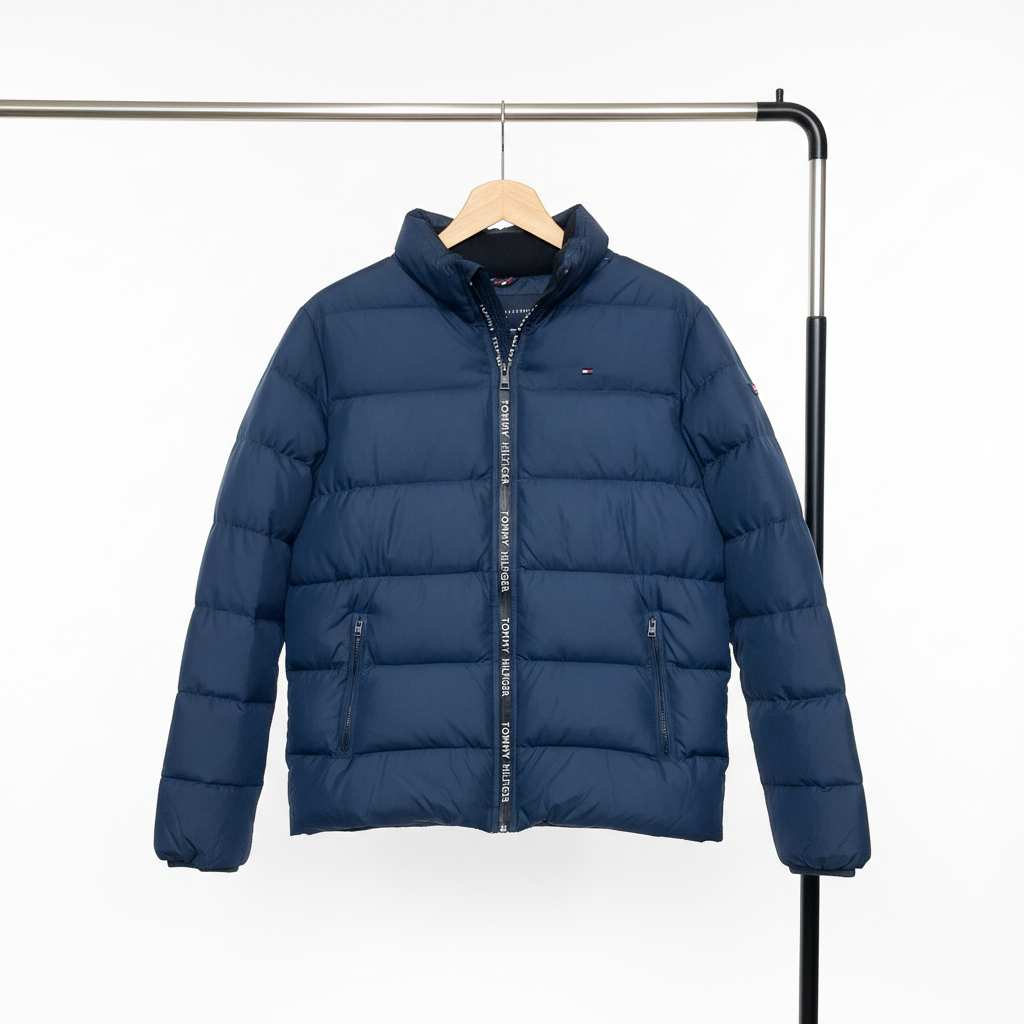 Tommy Hilfiger - Puffer Jacket – Blue – Size S
