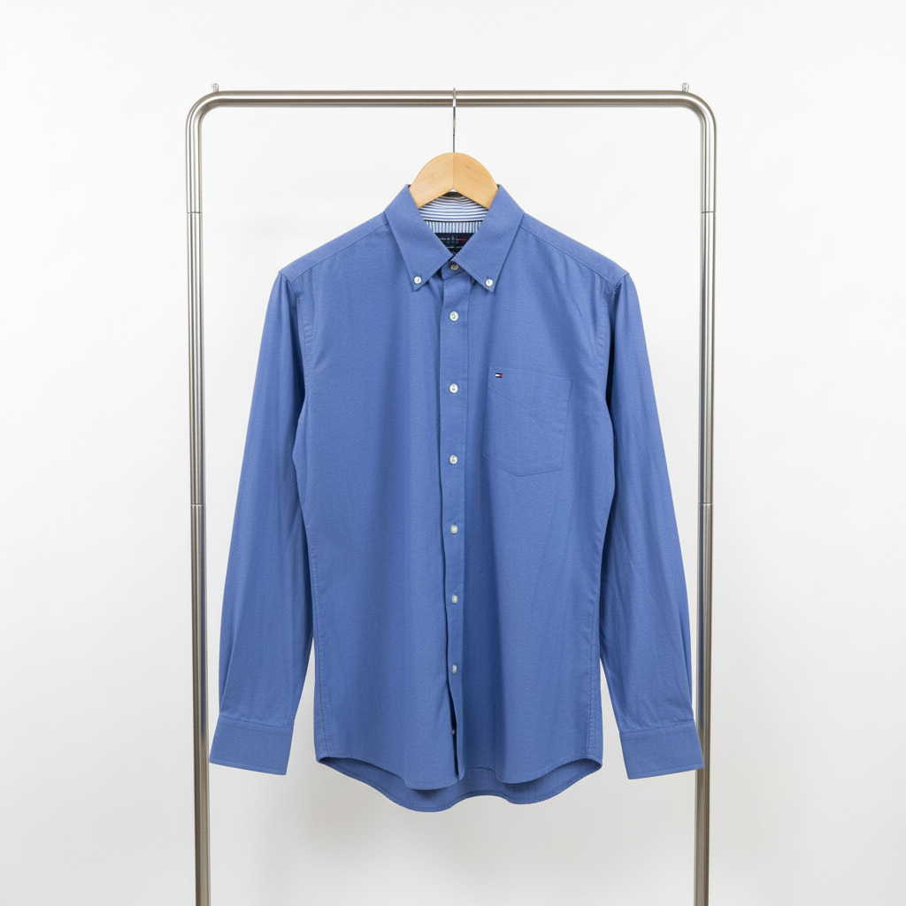 Tommy Hilfiger - Shirt - Light Blue - Size M