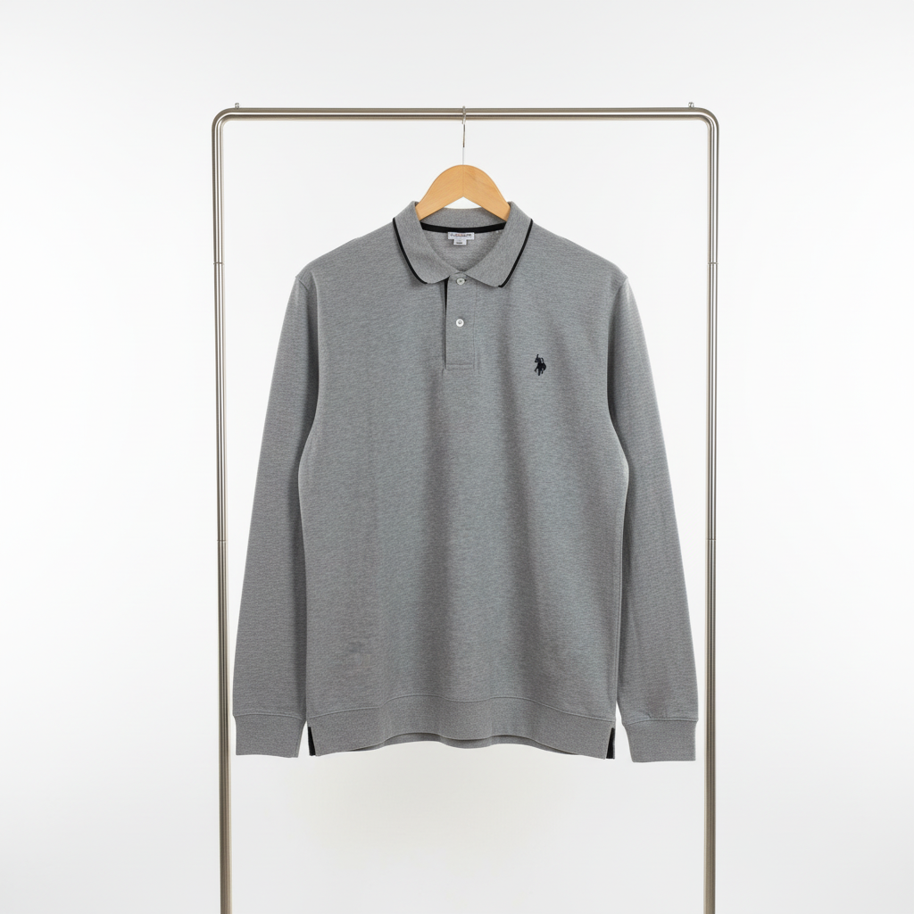 U.S. Polo - Polo-Shirt – Gray – Size XL