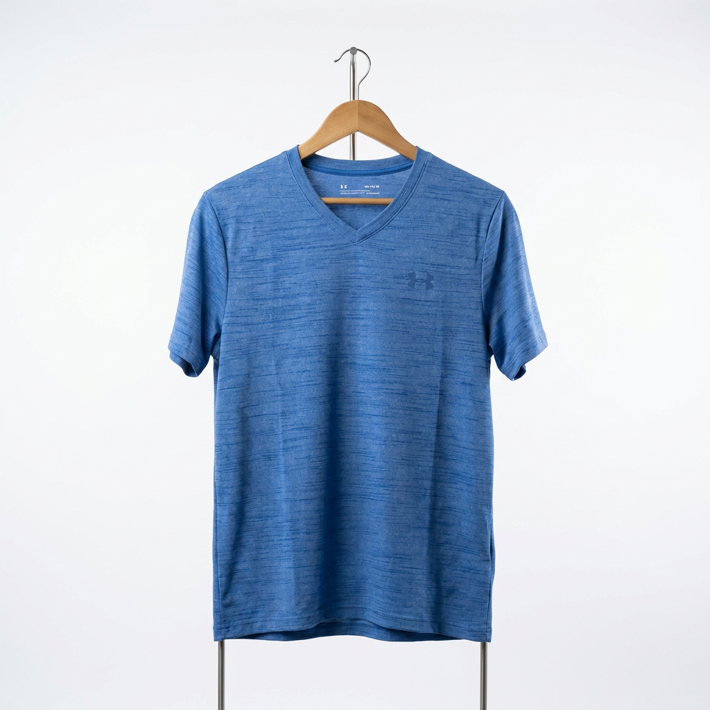 Under Armour - Cotton - T-Shirt – Blue – Size M