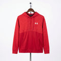 Under Armour - Cotton - Hoodie – Red – Size M