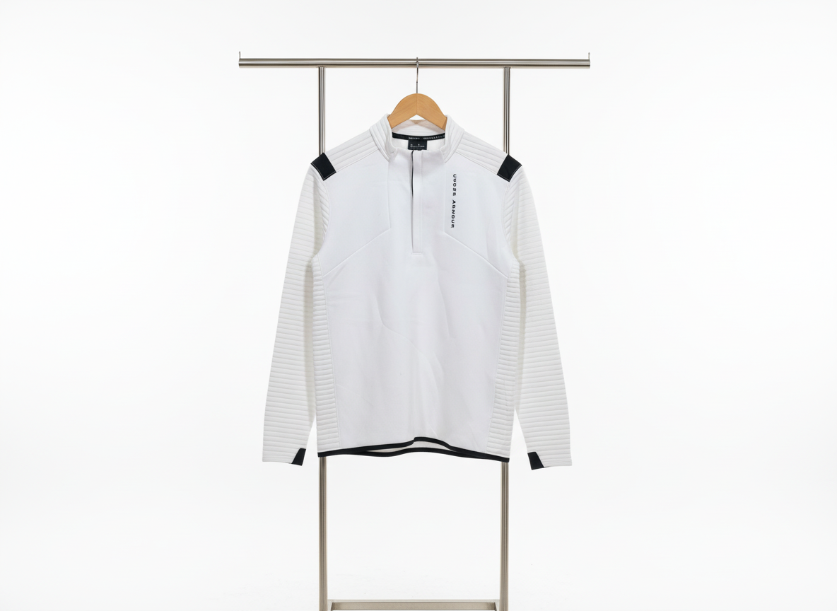 Under Armour - Cotton - Sweatshirt – White – Size L