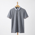 Zara - Cotton - Polo Shirt – Gray – Size L Fits M