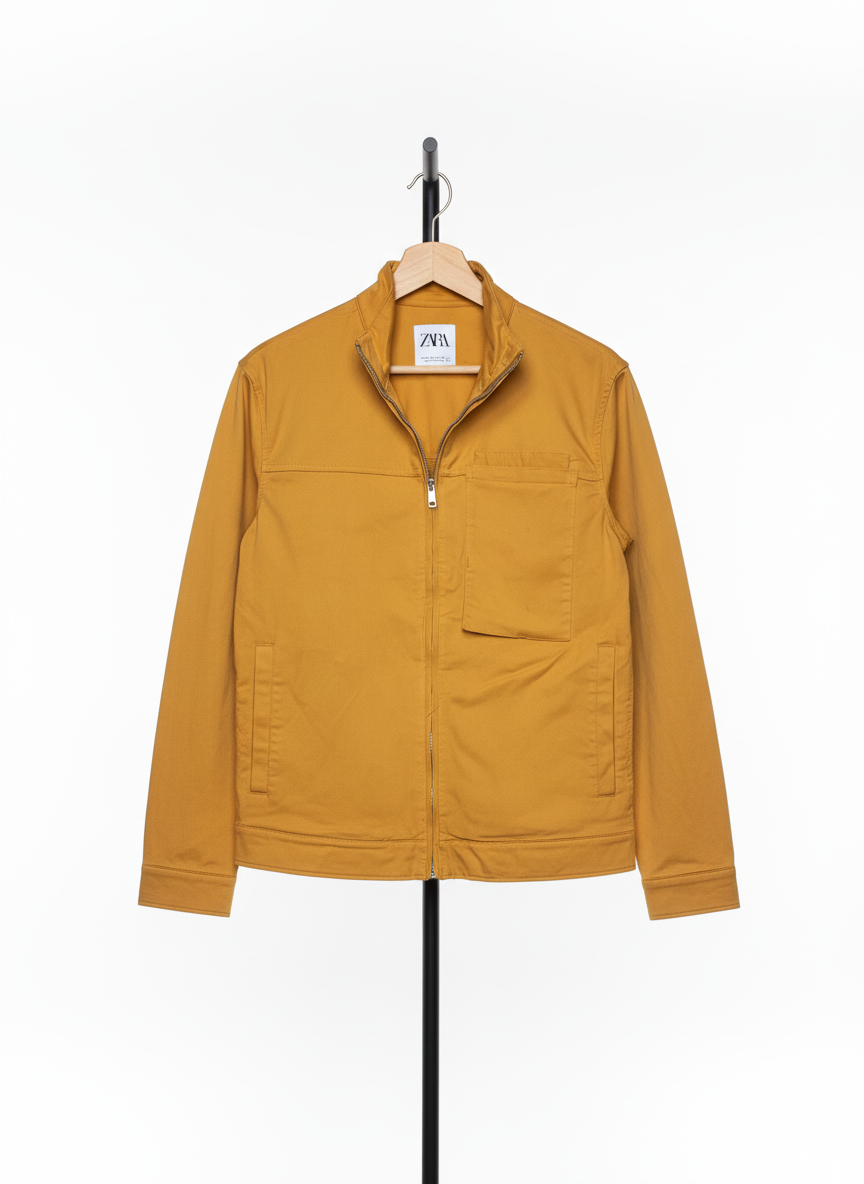 Zara - Jacket – Orange – Size M