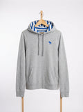 Abercrombie & Fitch - Cotton - Hoodie –  Gray – Size M