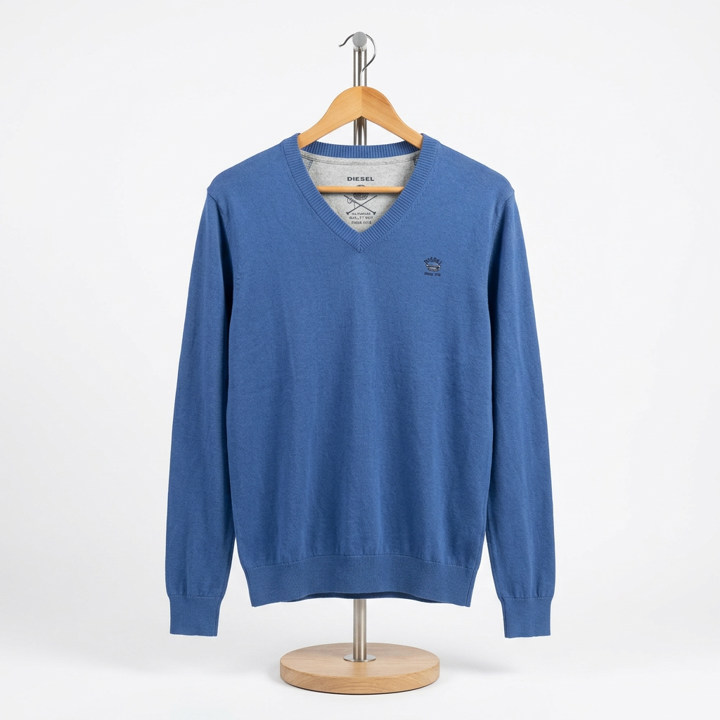 Diesel - Knitwear – Baby Blue – Size XL