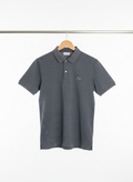 Lacoste - Cotton - Polo Shirt – Gray – Size S