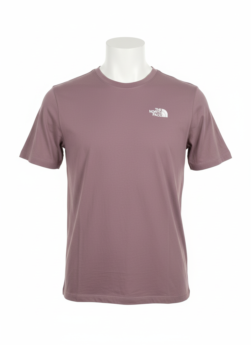 The North Face - Cotton - T-Shirt – Purple – Size L